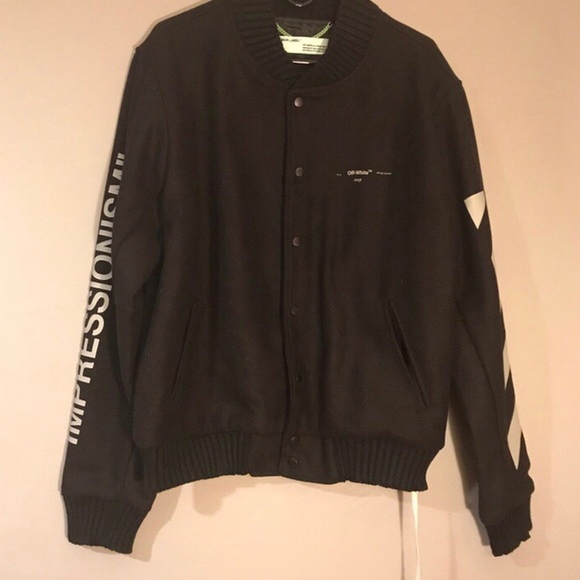 Off White Impressionism Bomber jacket - Picture 2 of 7